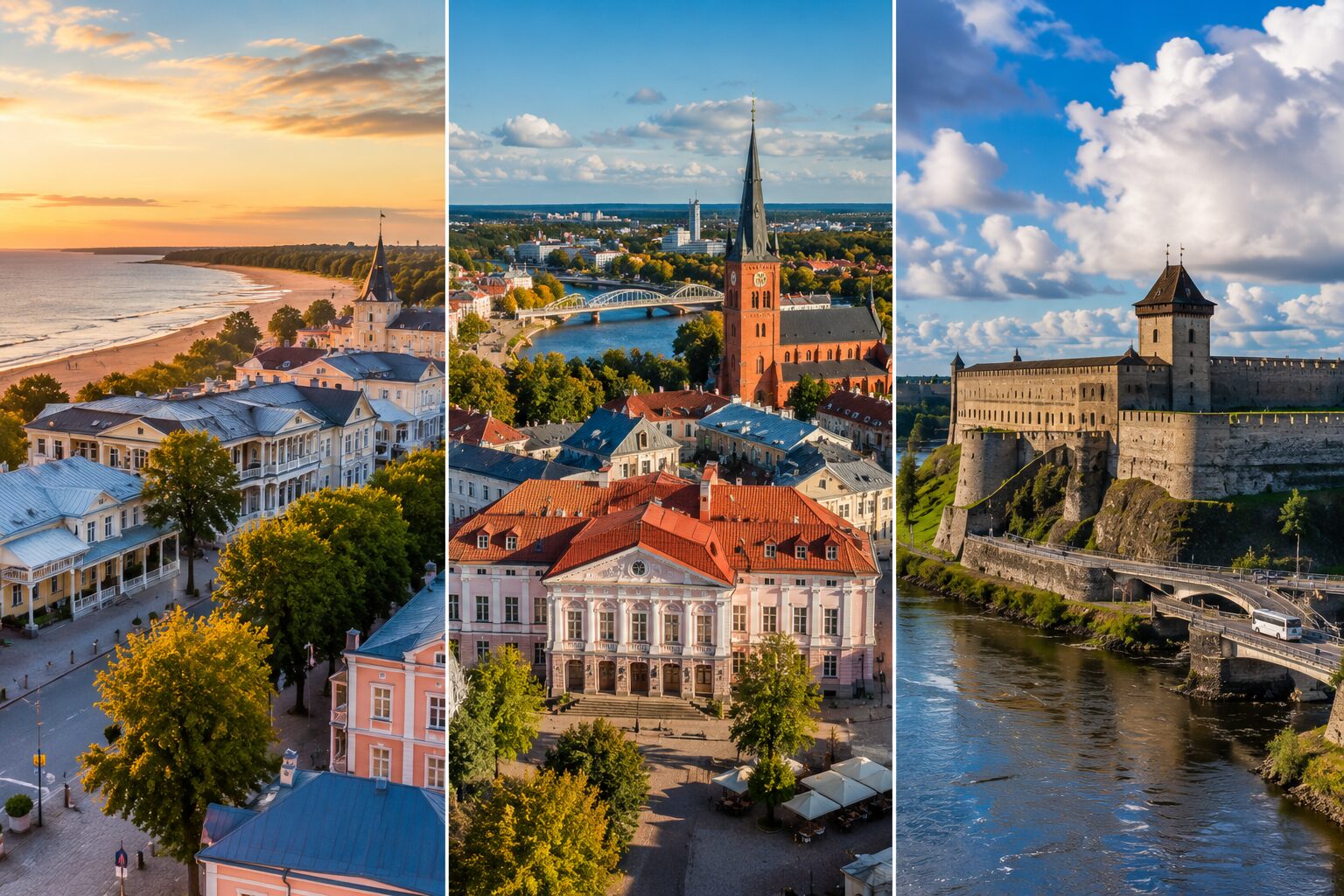 Ciudades de Estonia: Pärnu, Tartu y Narva que Debes Conocer