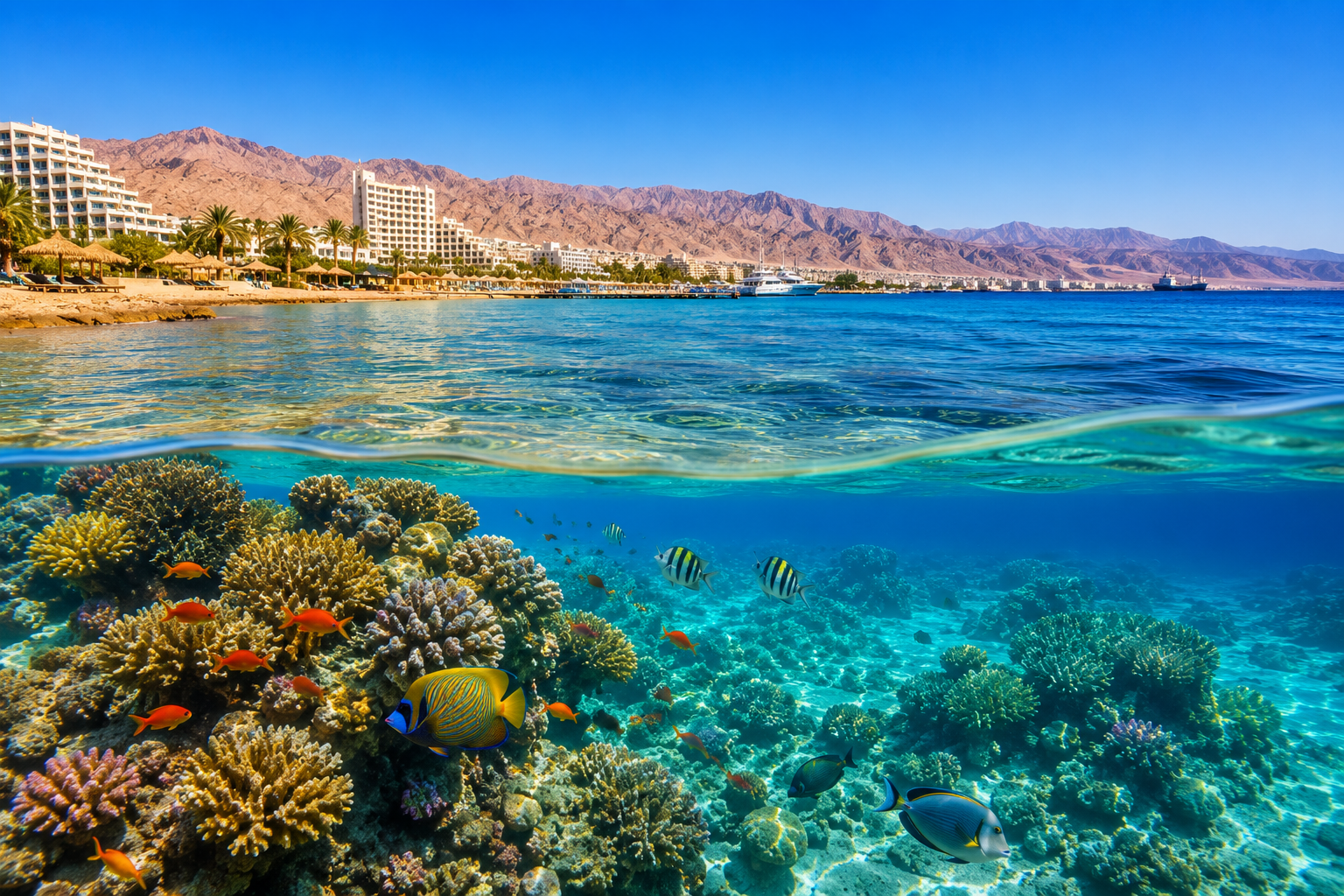 Qué Ver en Eilat: Playas, Arrecifes y Mar Rojo en el Sur de Israel