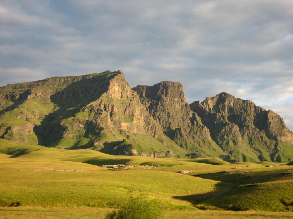 Amanecer en el Parque Nacional de Sehlabathebe