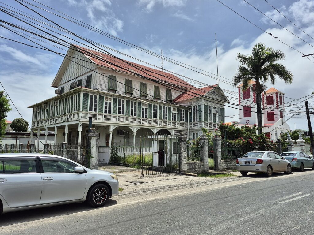 Casa colonial de madera en Georgetown