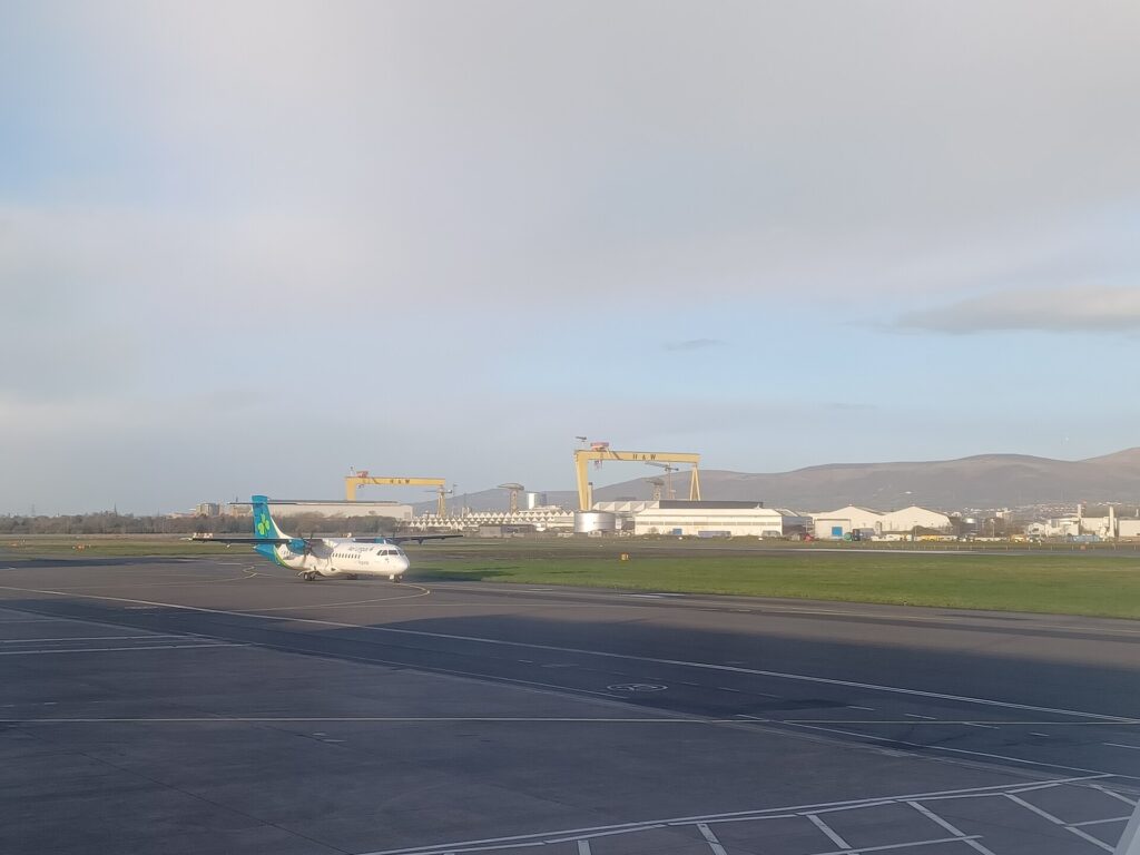 Grúas Samson y Goliath de los astilleros de Belfast