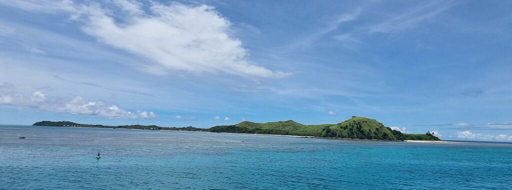 Isla Mana en el archipiélago de Mamanuca, Fiyi