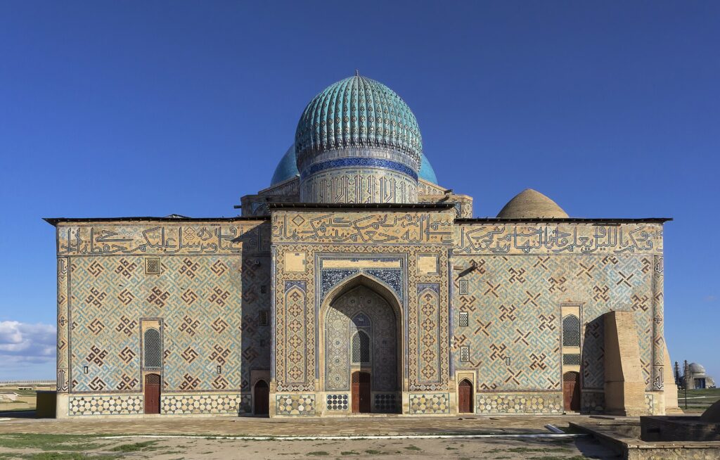 Mausoleo de Khoja Ahmed Yasawi en Turkestán, Kazajistán